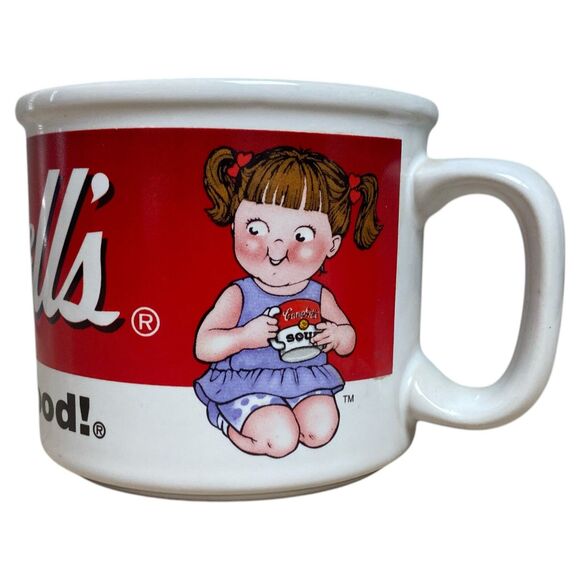 Vintage 1998 Campbell’s Kids Soup Mug Westwood 14 oz M'm M'm Good Ceramic Cup - Picture 5 of 6